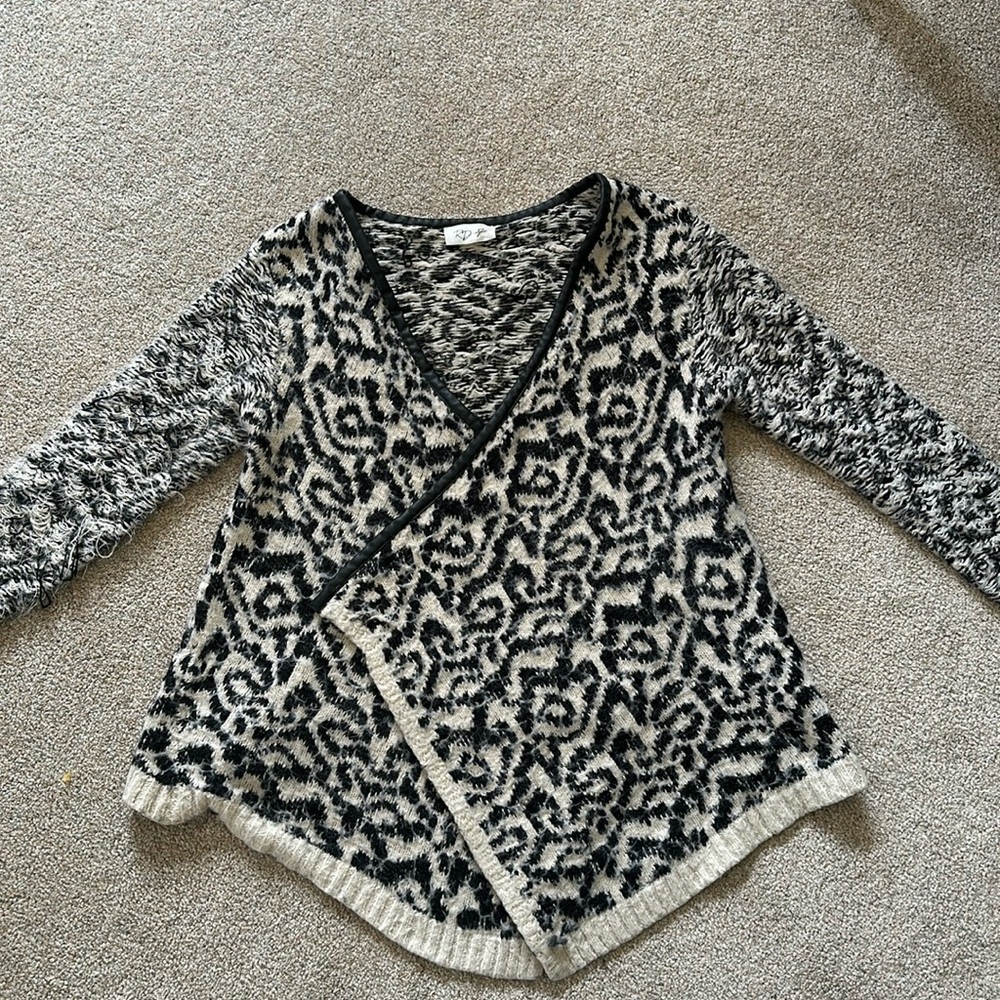 RD Style Open Face Cardigan